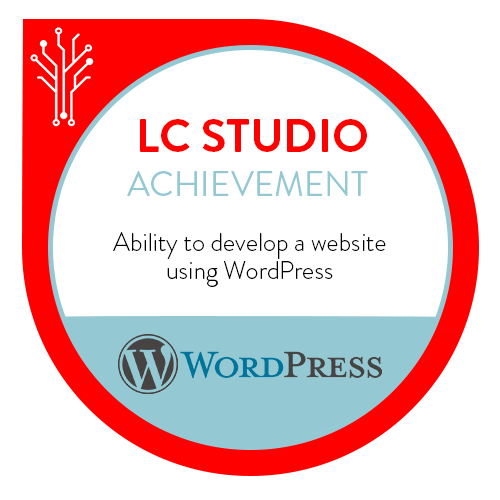 WordPress Badge